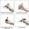 imageAen Art Double Line Markers Outline Pens Squiggles Shimmer Outline Marker Set 16 Colors Doodle Shimmer Pen for Drawing Making Card Craft Project