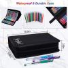 imageGel Pens for Adult Coloring Books 160 Pack Artist Colored Gel Pen with 40 More Ink Black Case Perfect for Kids Drawing Doodle Crafts Journaling Planner