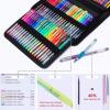 imageGel Pens for Adult Coloring Books 160 Pack Artist Colored Gel Pen with 40 More Ink Black Case Perfect for Kids Drawing Doodle Crafts Journaling Planner