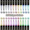 imageAen Art 24 Colors Outline Glitter Markers Shimmer Metallic Pens Christmas Stocking Stuffer for Teen Girl Great Gift for Artists and Craft Lovers